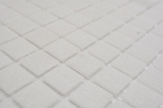 Glass mosaic mosaic tile antique white light gray cream Classic paper-bonded - MOS200-A03