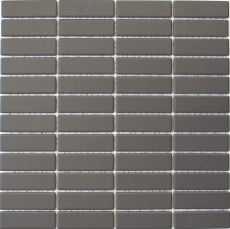 Hand-patterned mosaic tile ceramic gray brown mud unglazed non-slip shower tray bathroom tile kitchen bathroom - MOS24-CUST051