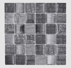 Glass mosaic mosaic tile stone look forest gray dark gray MOS88-88P