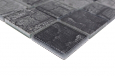 Glass mosaic mosaic tile stone look forest gray dark gray MOS88-88P