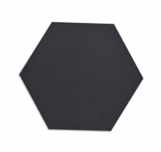 Self-adhesive hexagon vinyl mosaic tile black MOS200-S03