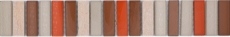 Natural stone mosaic tiles glass mosaic border beige brown glossy wall floor kitchen bathroom shower - MOS92-BO1110_f