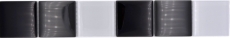 Glass mosaic mosaic tiles glass border black gray white glossy wall kitchen bathroom shower MOS92-BO19481