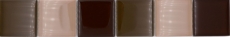 Glass mosaic mosaic tiles glass border beige brown glossy wall kitchen bathroom shower MOS92-BO19482