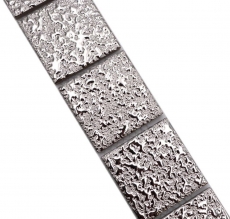 Mosaic border Silver structure MOS16BOR-0207