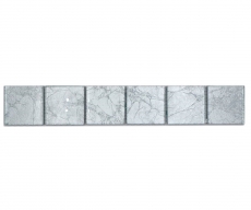 Mosaic border Glass mosaic Mosaic tile Silver structure MOS123BOR-8SB26