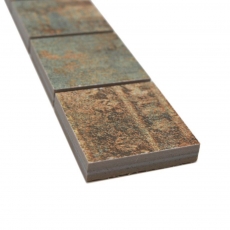 Mosaic border Vintage 47 mix beige-brown-green MOS14BOR-47CB