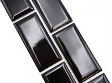 Mosaic border Metro uni black MOS26BORM-0303