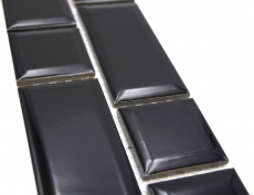 Mosaic border Metro uni black mix MOS26BORWM-0301