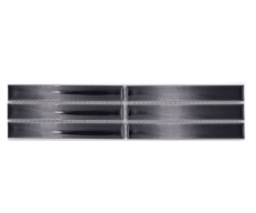 Mosaic border border rods black glossy MOS24BOR-CS36