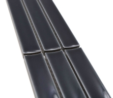 Mosaic border border rods black glossy MOS24BOR-CS36