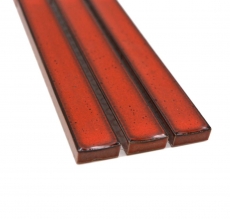 Mosaic border border sticks red speckled glossy MOS24BOR-CS56