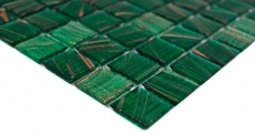 Glass mosaic mosaic tile opal green copper iridescent MOS230-G28