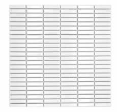 Ceramic mosaic white glossy bamboo look mosaic tile kitchen wall tile backsplash bathroom shower wall MOS24-BM1_f
