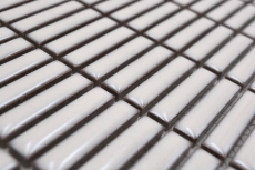 Ceramic mosaic antique white glossy bamboo look mosaic tile kitchen wall tile backsplash bathroom shower wall MOS24-BM3_f