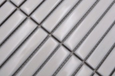 Ceramic mosaic antique white glossy rod-look mosaic tile kitchen wall tile backsplash bathroom shower wall MOS24-S30_f