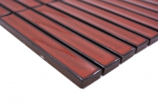 Ceramic mosaic red glossy rod look mosaic tile kitchen wall tile backsplash bathroom shower wall MOS24-CS56_f