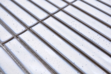 Ceramic mosaic white glossy rod-look mosaic tile kitchen wall tile backsplash bathroom shower wall MOS24-CS66_f