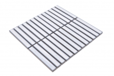 Ceramic mosaic white glossy rod-look mosaic tile kitchen wall tile backsplash bathroom shower wall MOS24-CS66_f