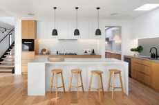 Mosaic tiles self-adhesive white matt hexagon look mosaic tile kitchen wall tile backsplash bathroom MOS200-S01_f