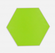 Mosaic tiles self-adhesive green matt hexagon look mosaic tile kitchen wall tile backsplash bathroom MOS200-S05_f