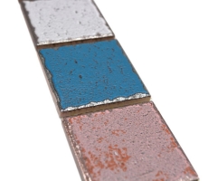 Border Border mosaic multicolored matt retro look mosaic tile kitchen wall tile mirror bathroom shower wall MOS24BOR-1234_f