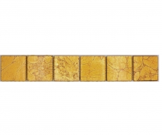 Border Border mosaic gold glossy mosaic tile kitchen wall tile mirror bathroom shower wall MOS120BOR-0786_f