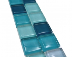 Border borde mosaic mix multicolored glossy mosaic tile kitchen wall tile mirror bathroom shower wall MOS88BOR-XCE95_f