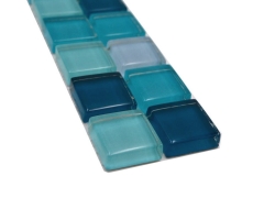 Border borde mosaic mix multicolored glossy mosaic tile kitchen wall tile mirror bathroom shower wall MOS88BOR-XCE95_f
