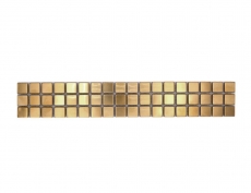 Border Border mosaic gold glossy mosaic tile kitchen wall tile mirror bathroom MOS129BOR-0707_f