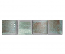 Border Border mosaic green glossy 3D look mosaic tile kitchen wall tile mirror bathroom shower wall MOS88BOR-XB20_f