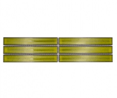 Border Border mosaic light green glossy rod look mosaic tile kitchen wall tile mirror bathroom shower wall MOS24BOR-CS16_f