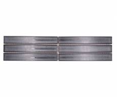 Border Border mosaic gray glossy rod look mosaic tile kitchen wall tile mirror bathroom shower wall MOS24BOR-CS26_f
