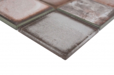 Hand-painted glass mosaic mosaic tile Retro Vinatage Cement Style Pastel Gray Beige MOS88-S08_m