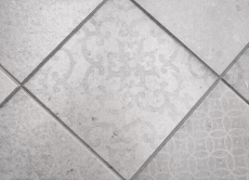 Hand pattern self-adhesive mosaic mat vinyl shabby chic gray ornament MOS200-SCELLO_m