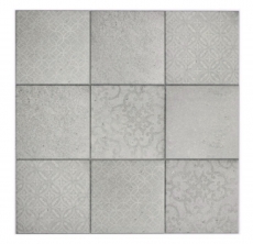 Hand pattern self-adhesive mosaic mat vinyl shabby chic gray ornament MOS200-SCELLO_m