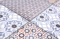 Hand pattern self-adhesive mosaic mat vinyl retro country house style MOS200-S1404_m