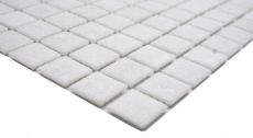 Hand sample glass mosaic mosaic tile white II MOS200-A02_m