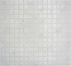 Hand-painted glass mosaic Pool mosaic Floating mosaic Old white Light gray Cream MOS200-A03_m