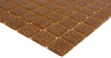 Hand-painted glass mosaic mosaic tile Brown Spots MOS200-A34_m
