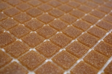 Hand-painted glass mosaic mosaic tile Brown Spots MOS200-A34_m