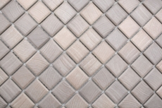 Ceramic mosaic tiles Jasba oak matt wood look kitchen wall bathroom tile shower wall / 10 mosaic mats