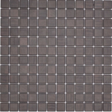 Jasba Senja Pure mosaic ceramic stoneware wenge matt wood effect kitchen bathroom shower MOSJB28 1 mat