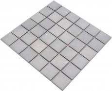 Ceramic mosaic tiles Jasba rock gray matt stone look kitchen wall bathroom tile shower wall / 10 mosaic mats
