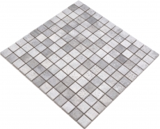 Ceramic mosaic tiles Jasba cement-mix matt cement look kitchen wall bathroom tile shower wall / 10 mosaic mats