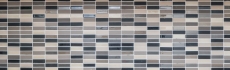 Mosaic tile ceramic light beige gray rods unglazed glass MOS24-CUSTG61_f