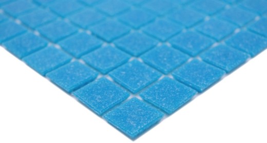 Mosaic tiles glass mosaic Classic Uni glass plain blue paper-bonded pool mosaic swimming pool mosaic MOS200-A14-P_f