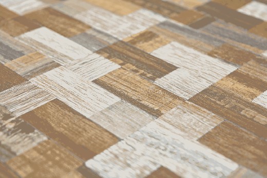 Hand sample mosaic tile self-adhesive aluminum gray beige combination metal wood look MOS200-2322_m