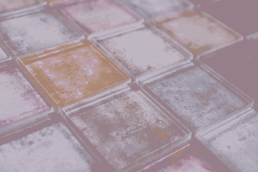 Hand pattern square glass mosaic Crystal mix Color wall tile backsplash kitchen shower bathroom MOS88-0412_m