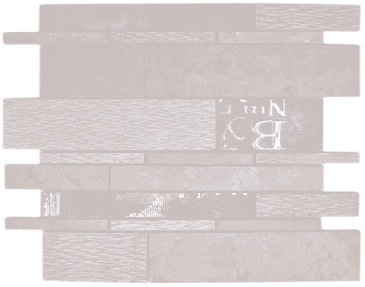 Hand sample composite marble/ceramic mix beige/color 2F wall tile backsplash kitchen shower bathroom MOS180-A01STB_m